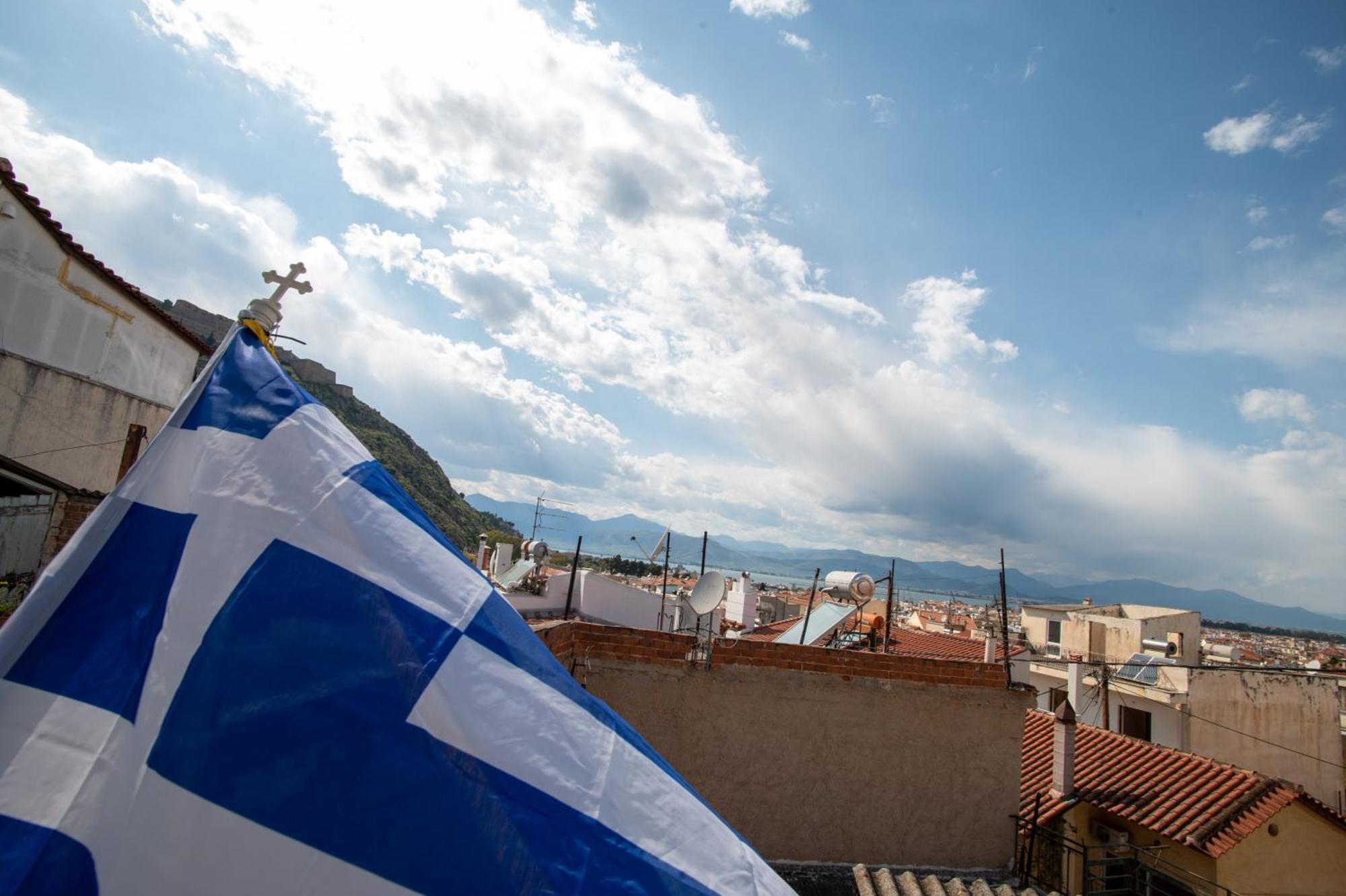 Sea View Nikos Apartment Nafplio Ngoại thất bức ảnh